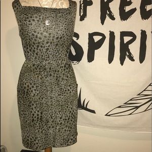 Jennifer Lopez leopard printed dress